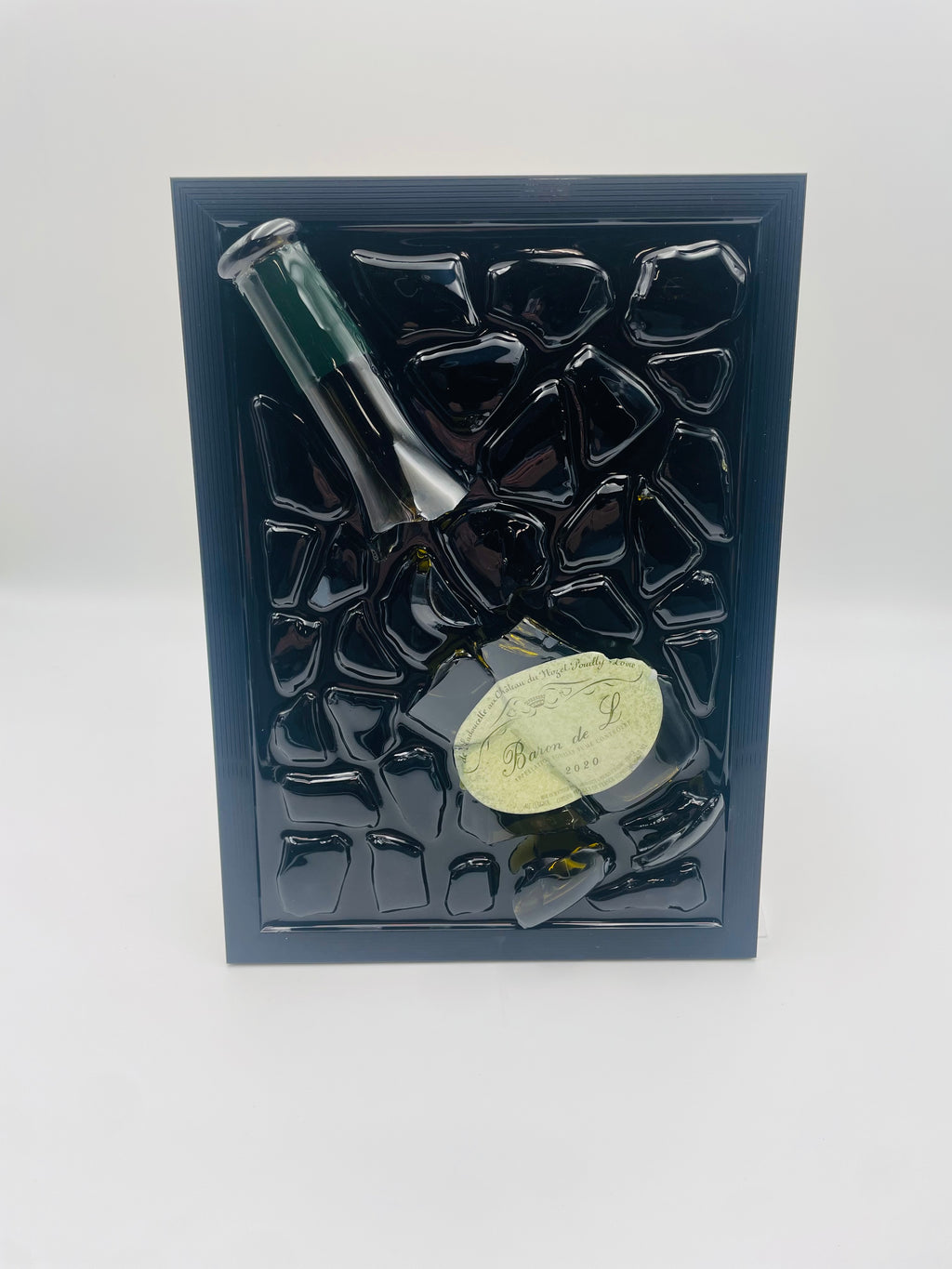 Baron De L Wine Broken Bottle Art