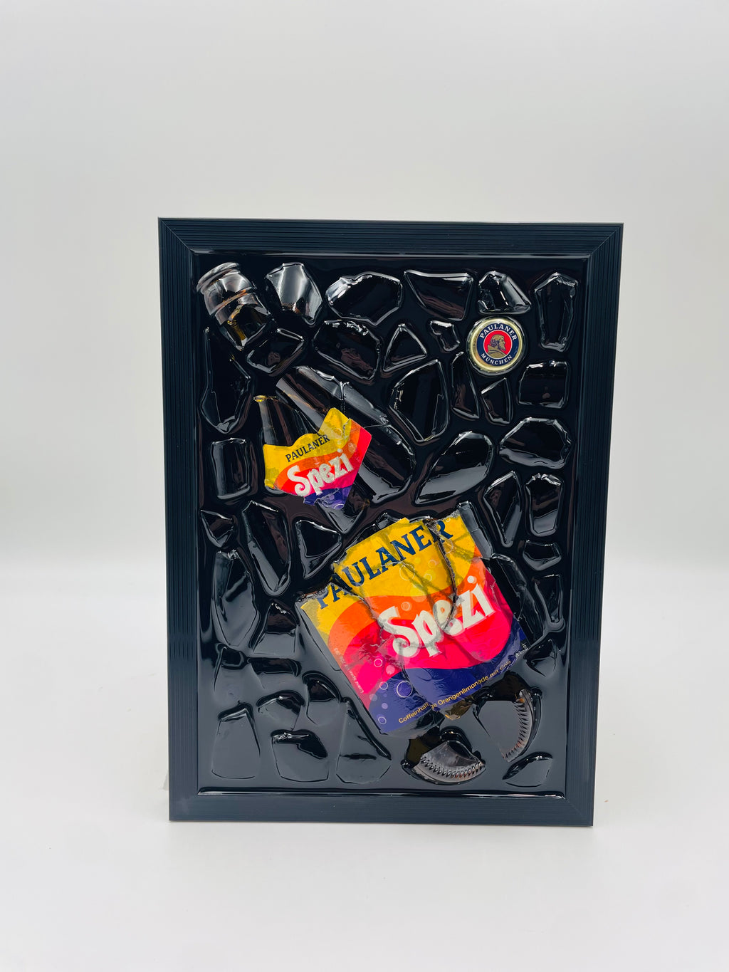 Paulaner Spezi Broken Bottle Art