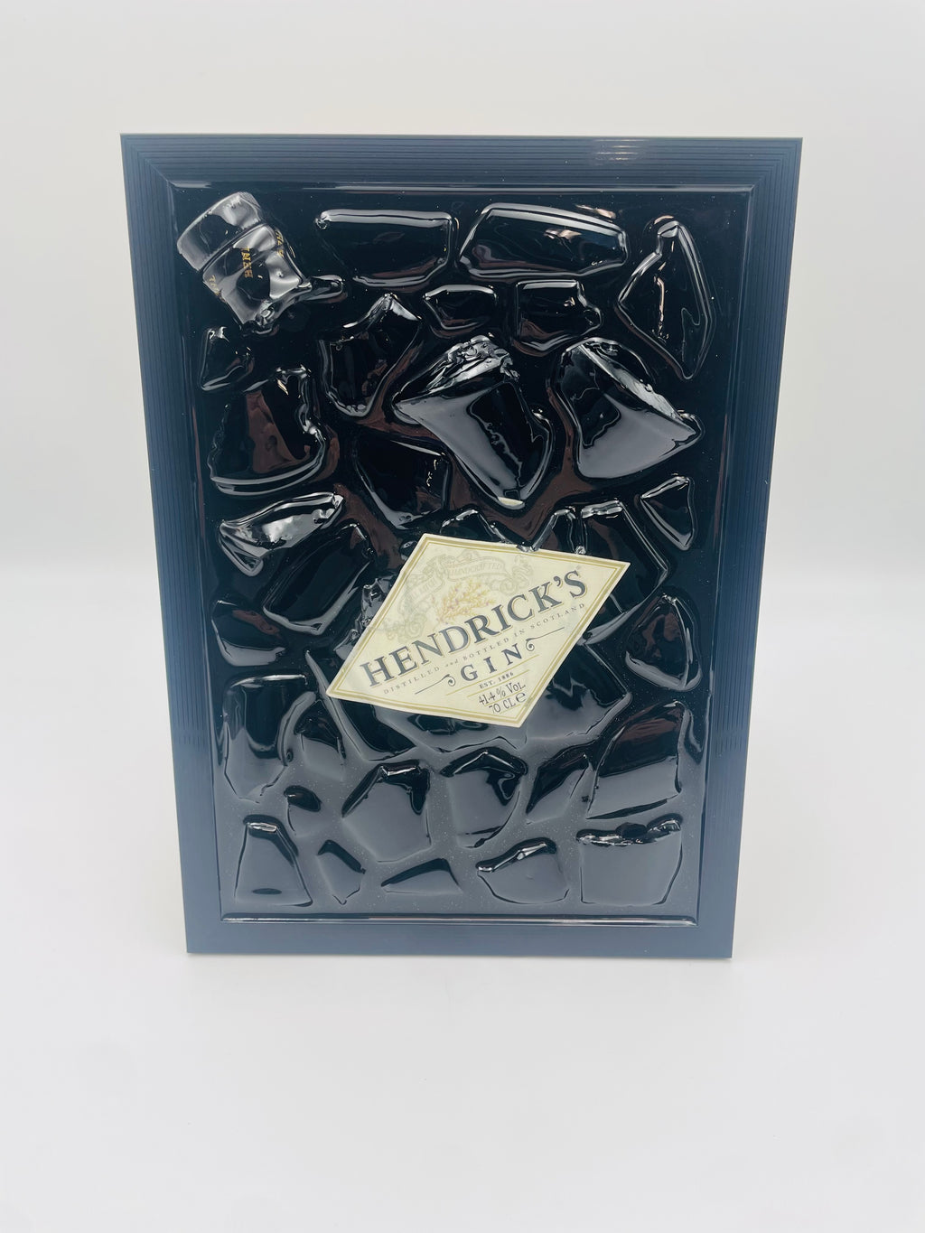 Hendricks's Gin Broken Bottle Art
