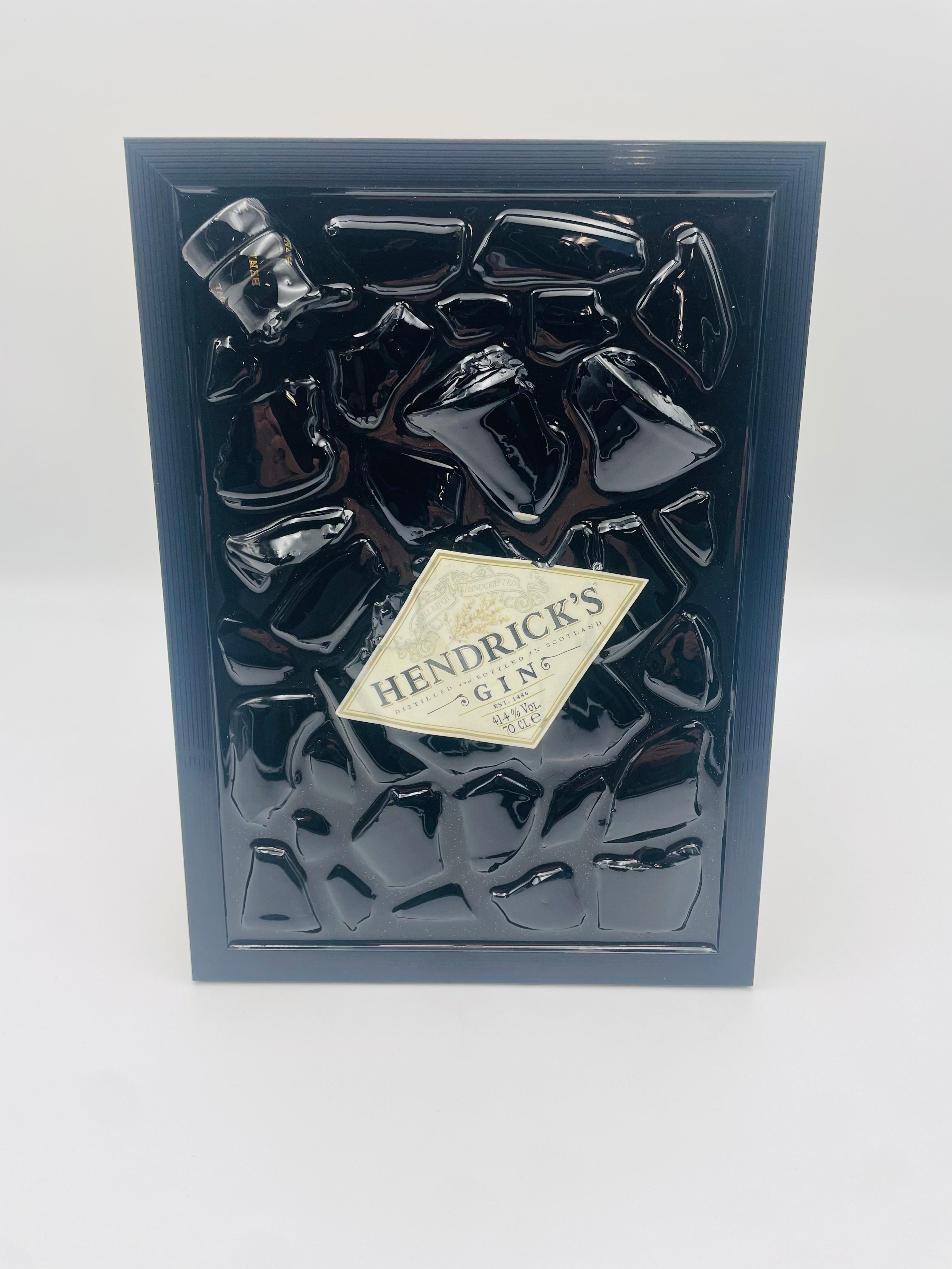Hendricks's Gin Broken Bottle Art