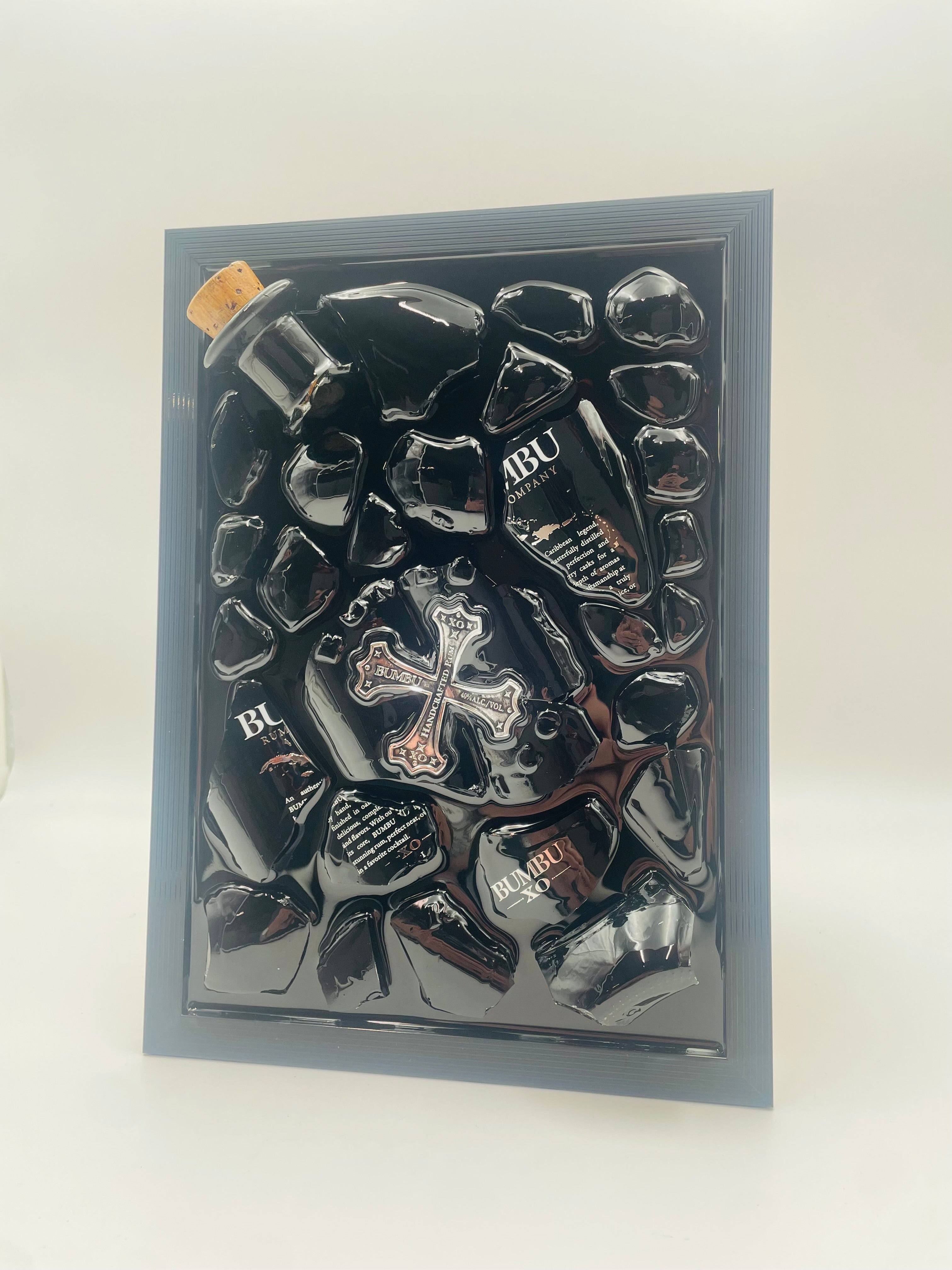 Bumbu XO Epoxy Broken Bottle Art