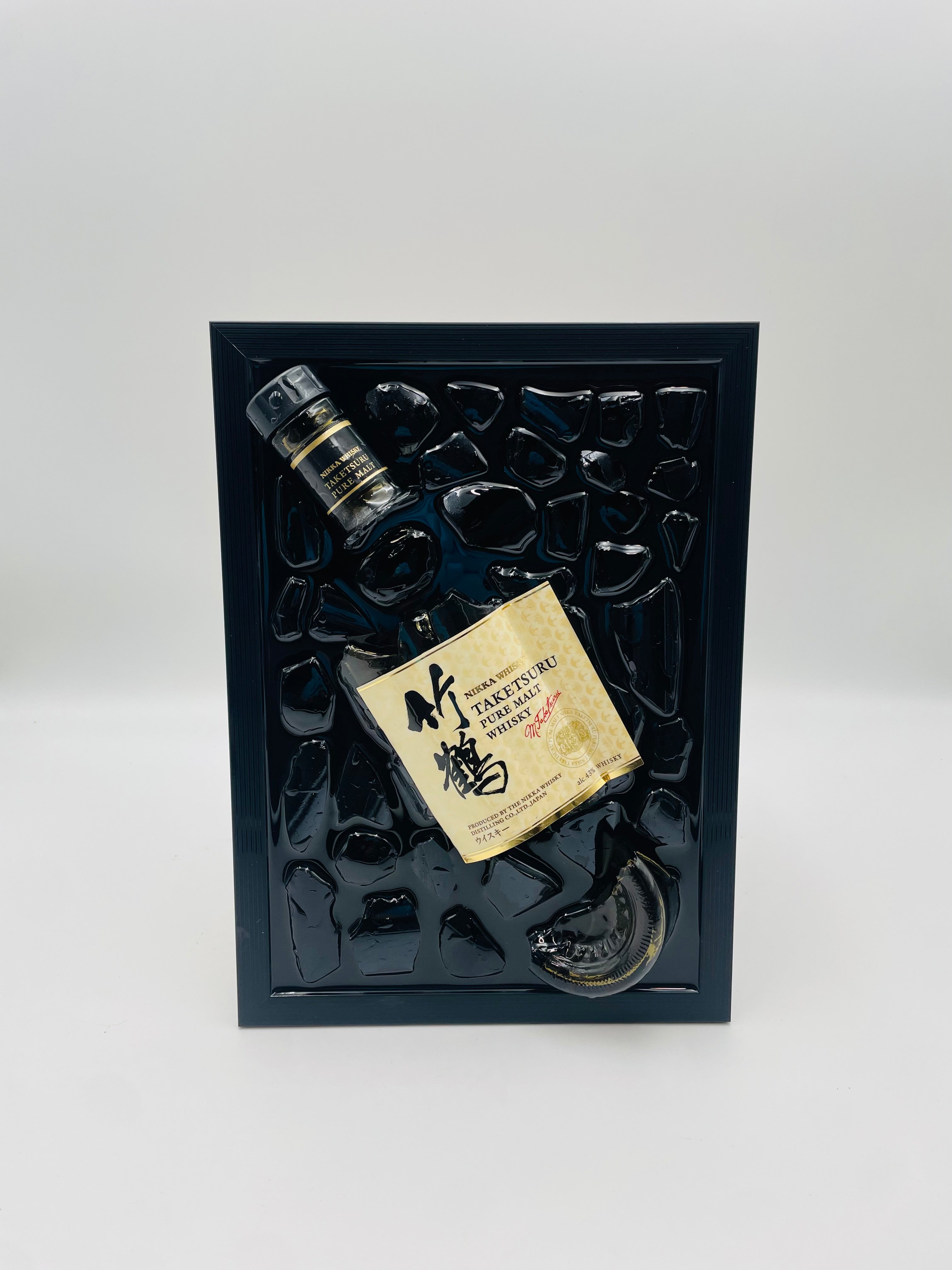 Taketsuru Whiskey Broken Bottle Art
