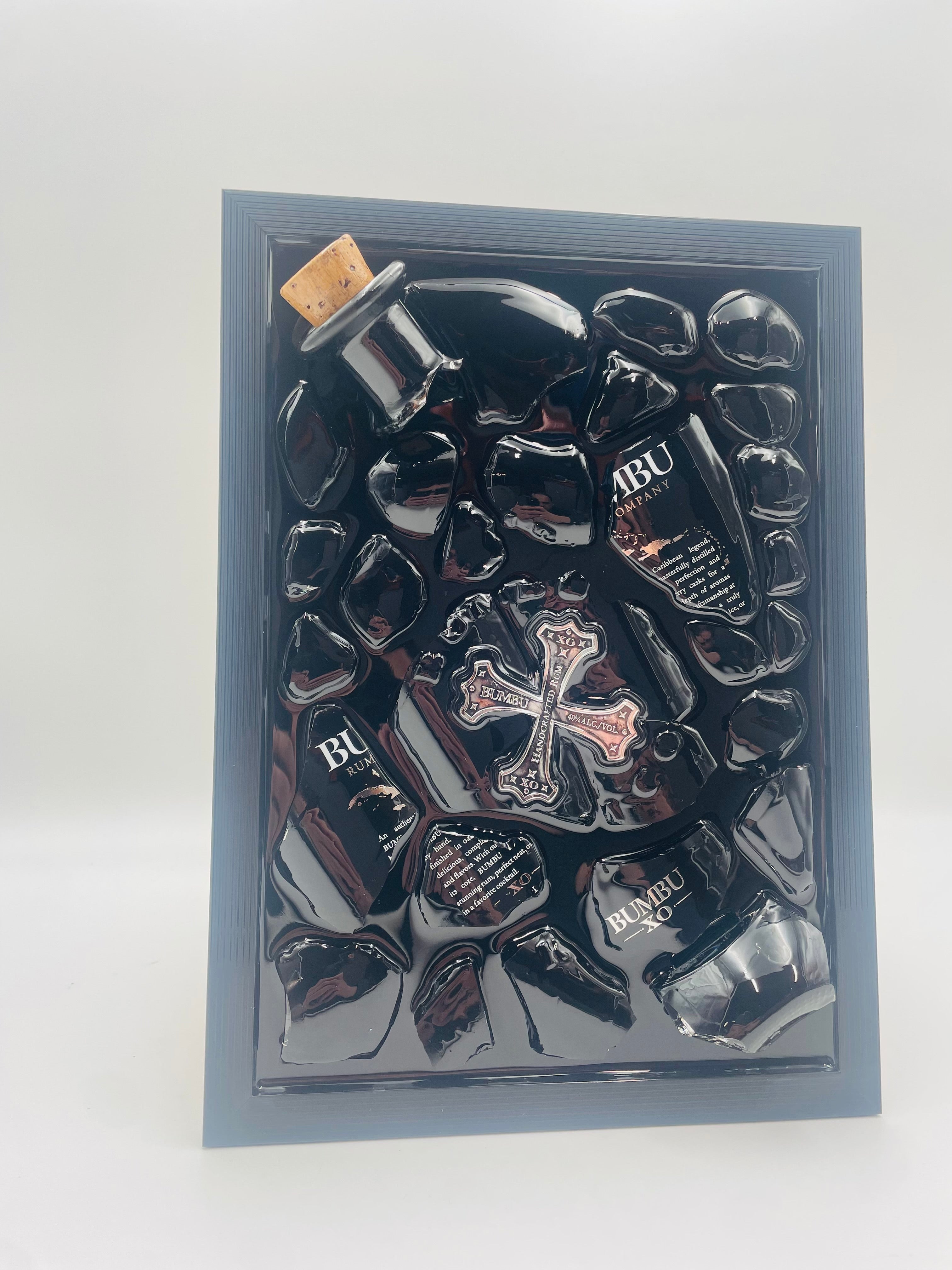 Bumbu XO Epoxy Broken Bottle Art
