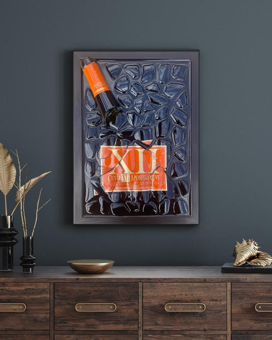 Cuvée XII Apostelhoeve Broken Bottle Art
