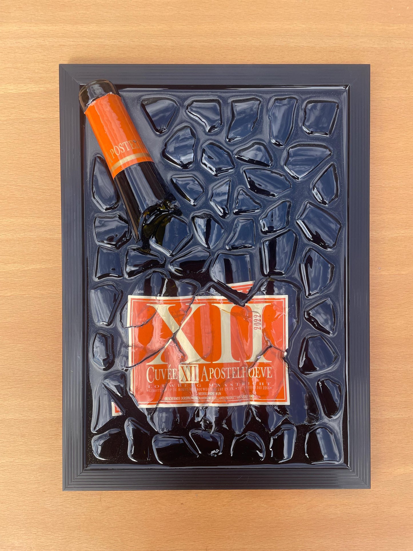 Cuvée XII Apostelhoeve Broken Bottle Art