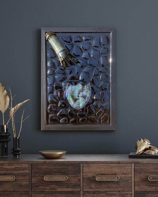 Shield Lady Gaga 2010 Broken Bottle Art