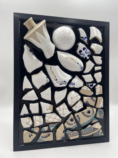 Clase Azul Tequilla Broken Bottle Art