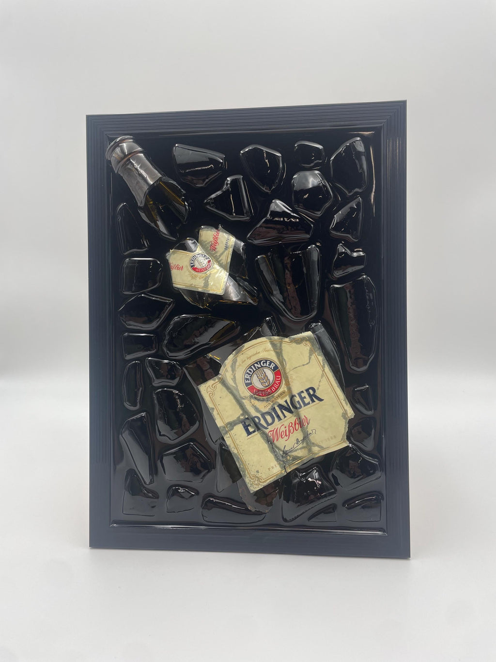 Erdinger Broken Bottle Art