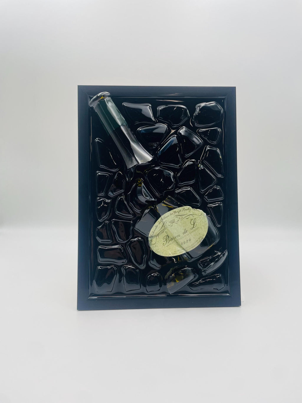 Baron De L Wine Broken Bottle Art