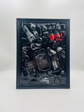 Jack Daniels Cola Broken Bottle Art