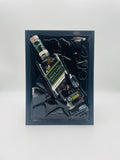 Johnnie Walker Green Label Broken Bottle Art
