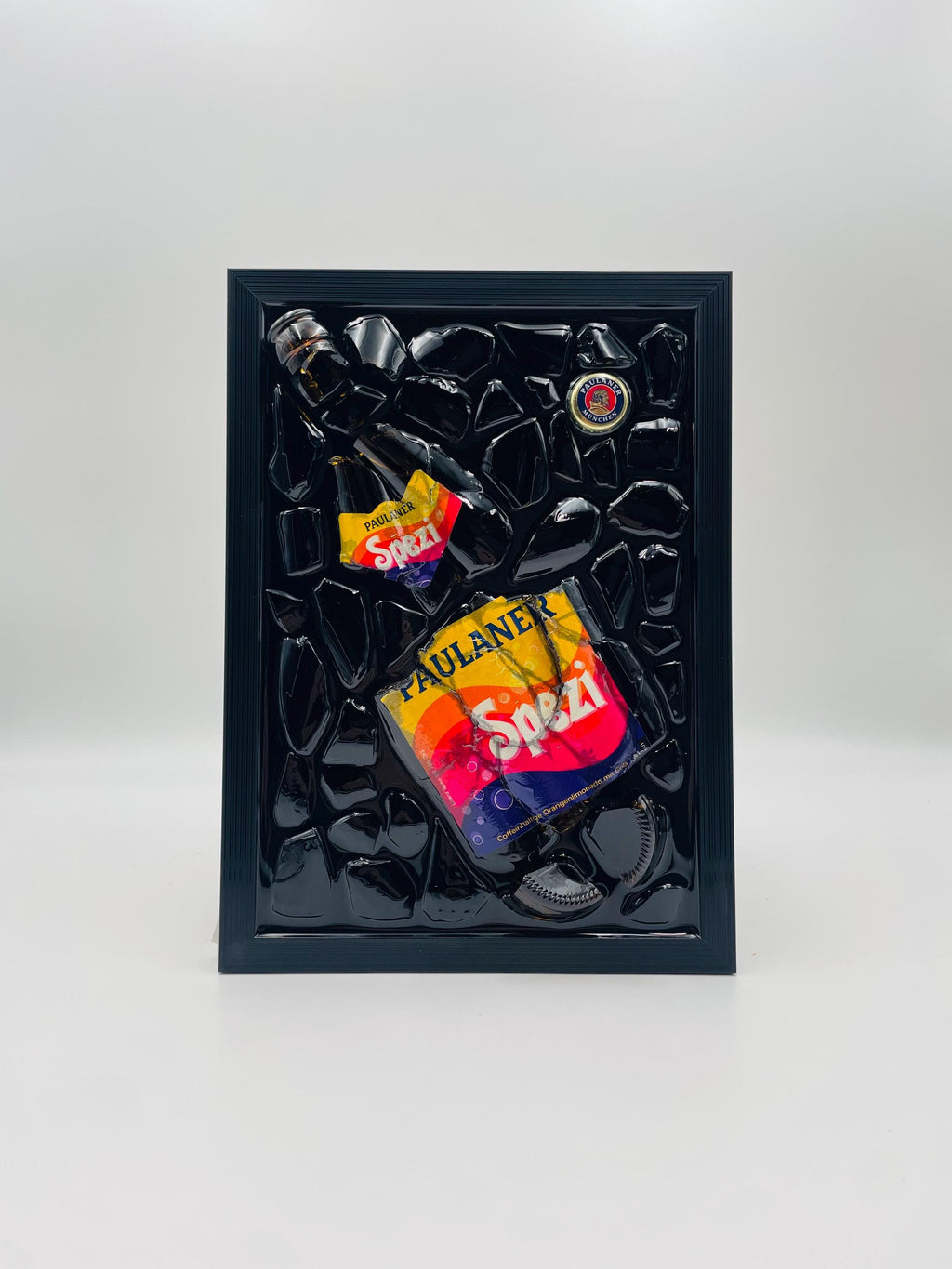 Paulaner Spezi Broken Bottle Art