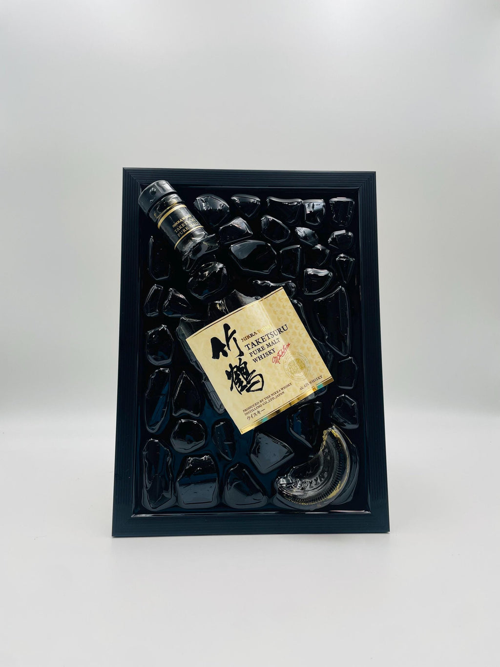 Taketsuru Whiskey Broken Bottle Art