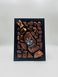 Deacon Whiskey Broken Bottle Art