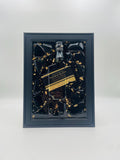 Johnnie Walker Double Black Gold Broken Bottle Art