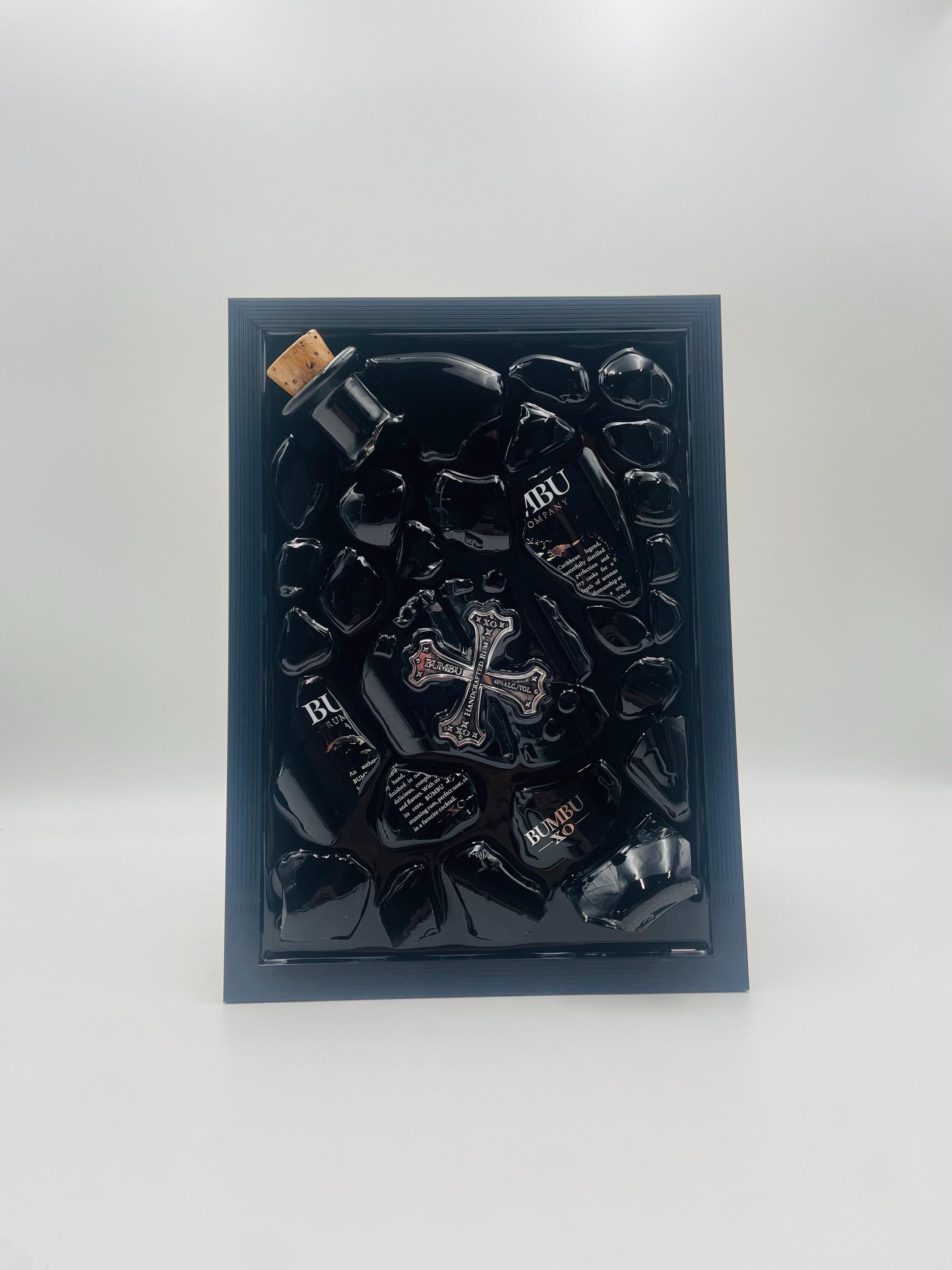 Bumbu XO Epoxy Broken Bottle Art