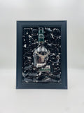 Dalmore Whiskey Broken Bottle Art