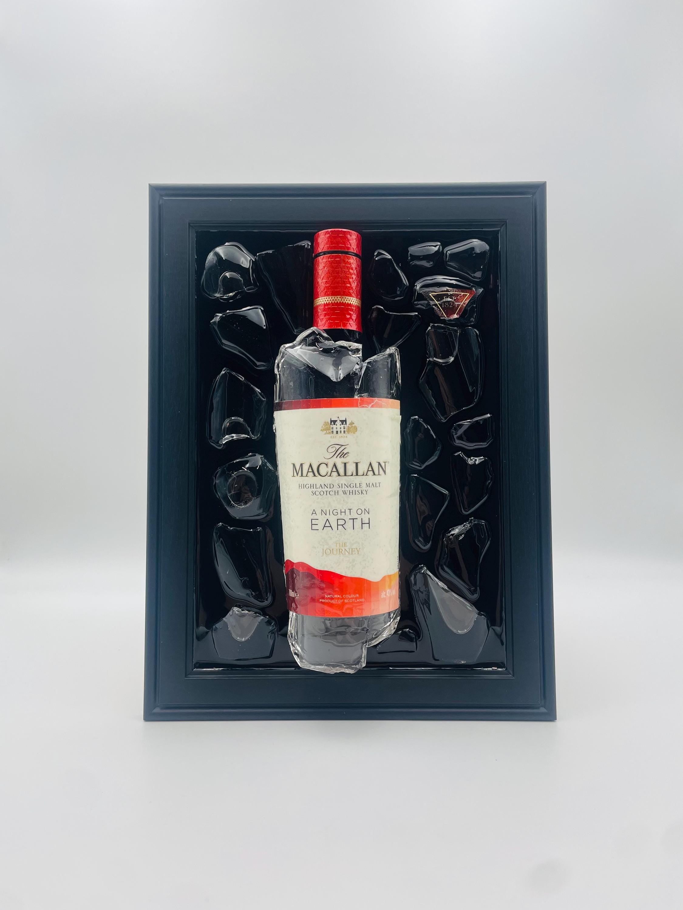 Macallan Broken Bottle Art