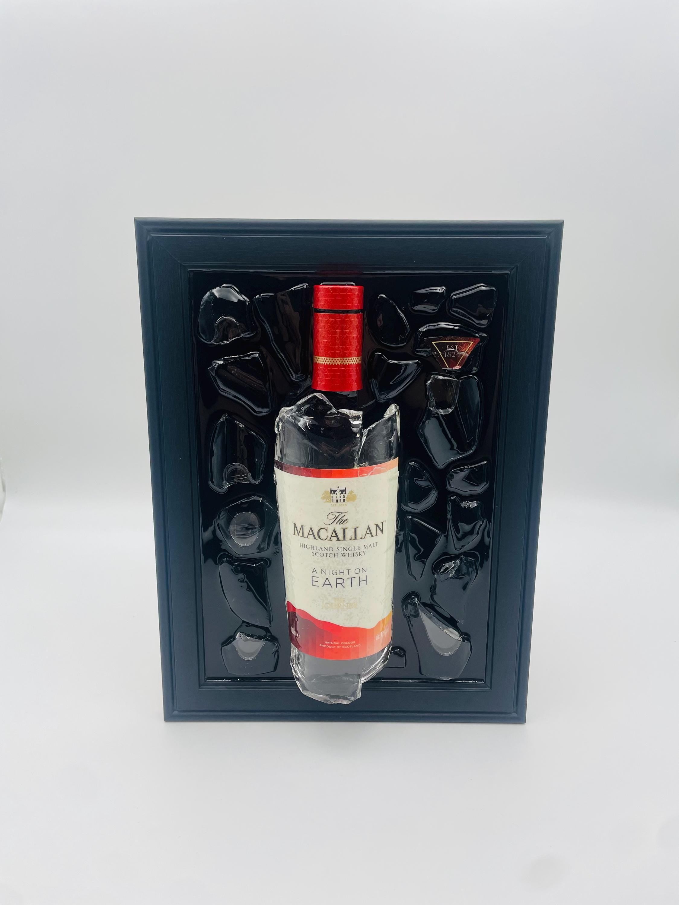 Macallan Broken Bottle Art