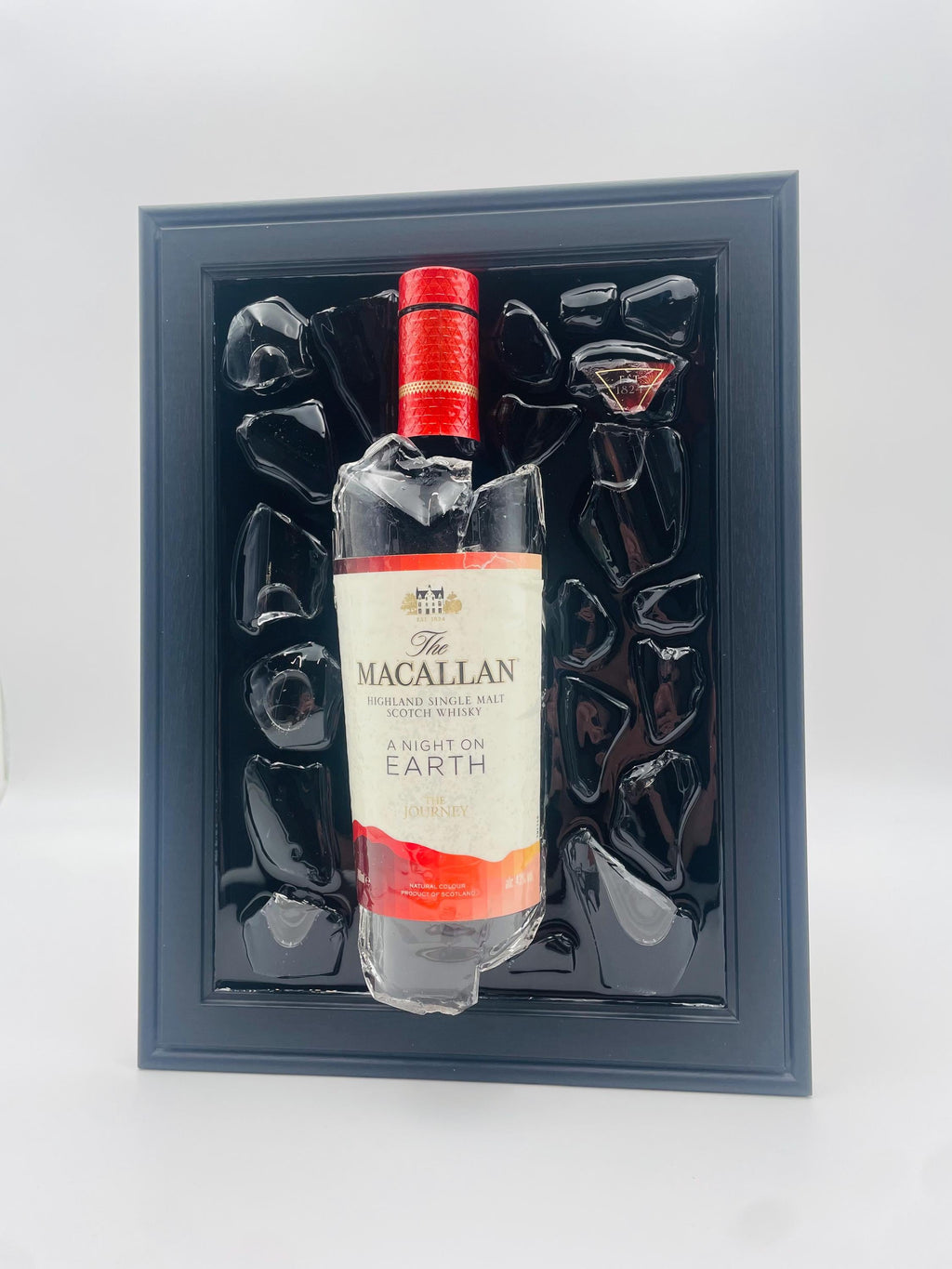 Macallan Broken Bottle Art