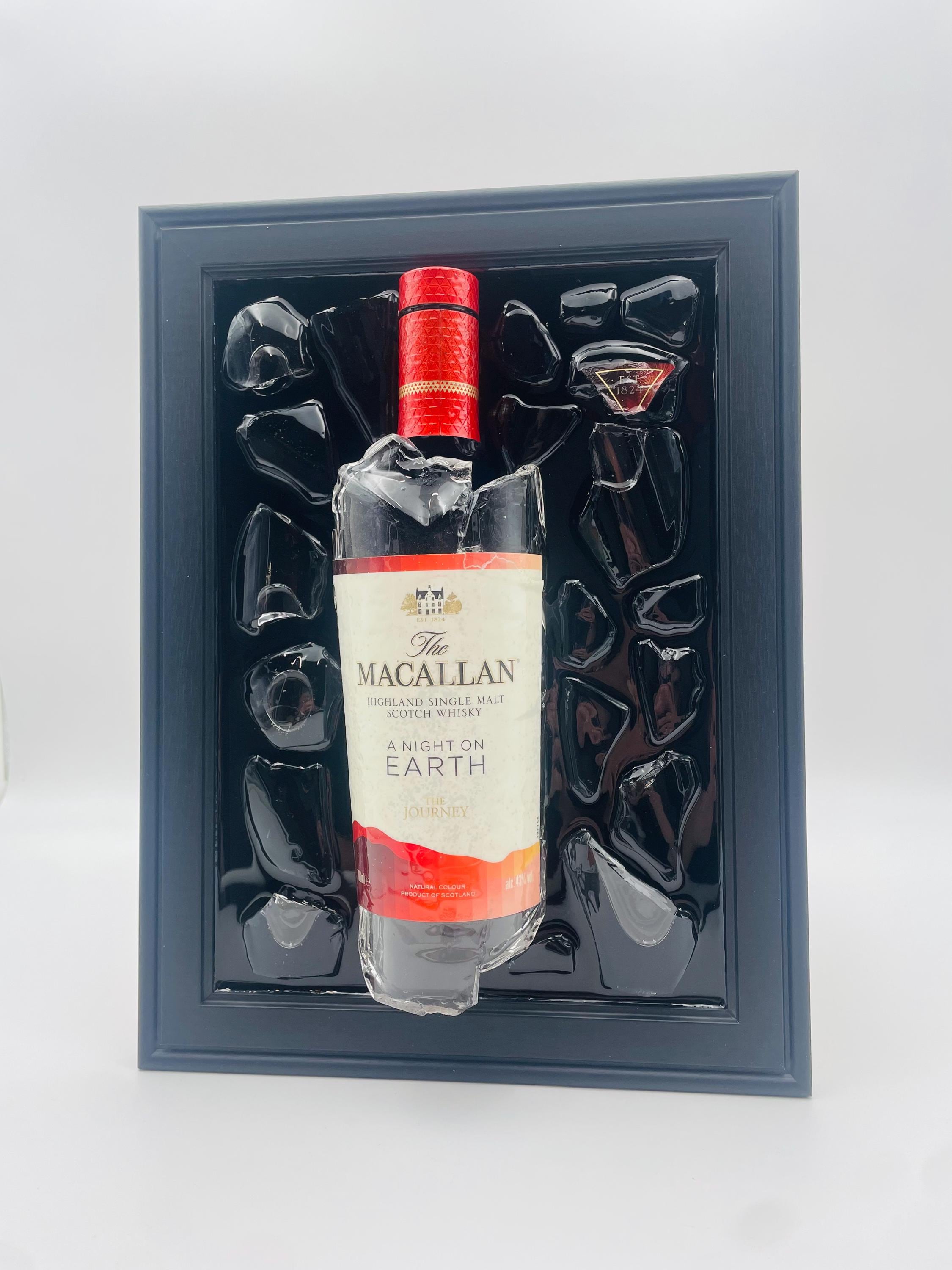 Macallan Broken Bottle Art