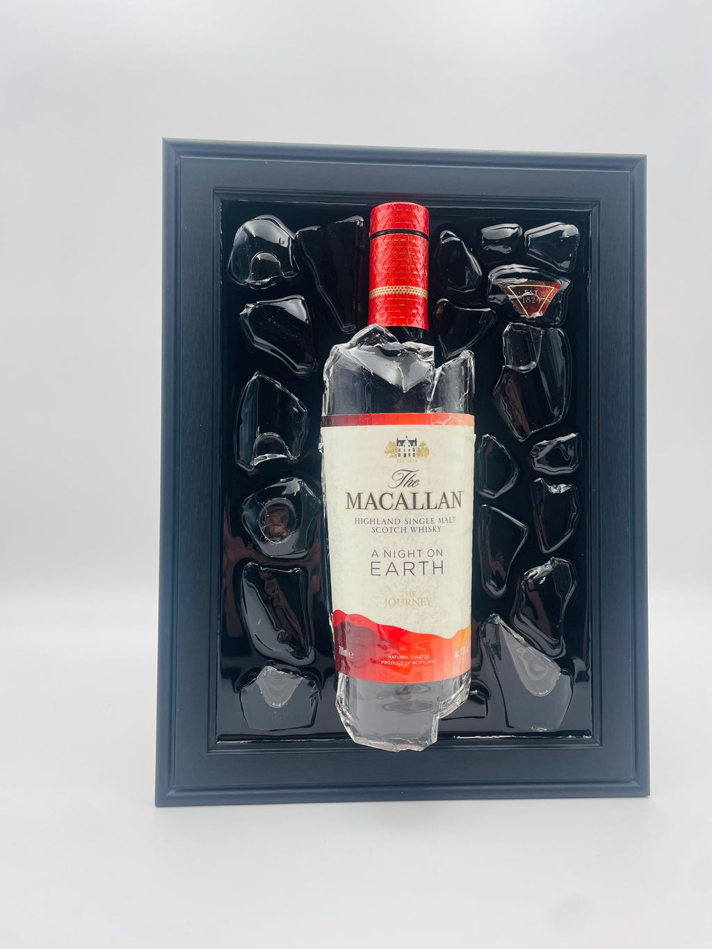 Macallan Broken Bottle Art