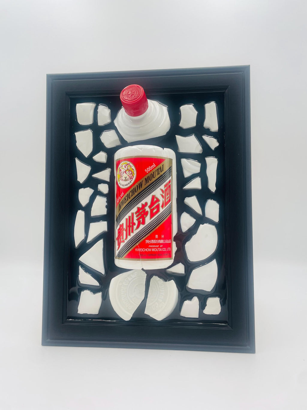 kweichow Moutai Broken Bottle Art