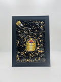Crown Royal Gold Broken Bottle Art