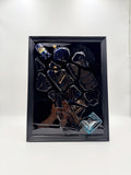 Johnnie Walker Blue Label Legendary Eight Broken Bottle Art