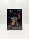 Amuerte Black Broken Bottle Art