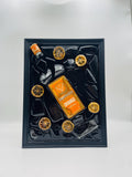 Jägermeister Orange Broken Bottle Art