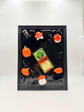 Jägermeister Fall Broken Bottle Art