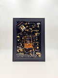 Disaronno 500 Year Gold Broken Bottle Art