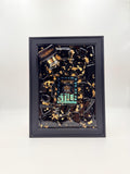Disaronno 500 Year Green Broken Bottle Art