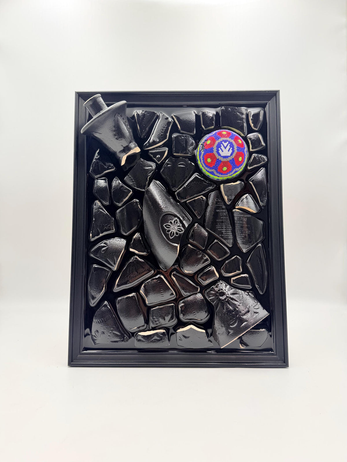 Clase Azul Mezcal Durango Broken Bottle Art
