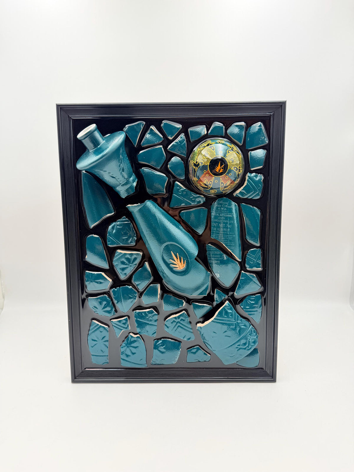 Clase Azul Mezcal Guerero Broken Bottle Art