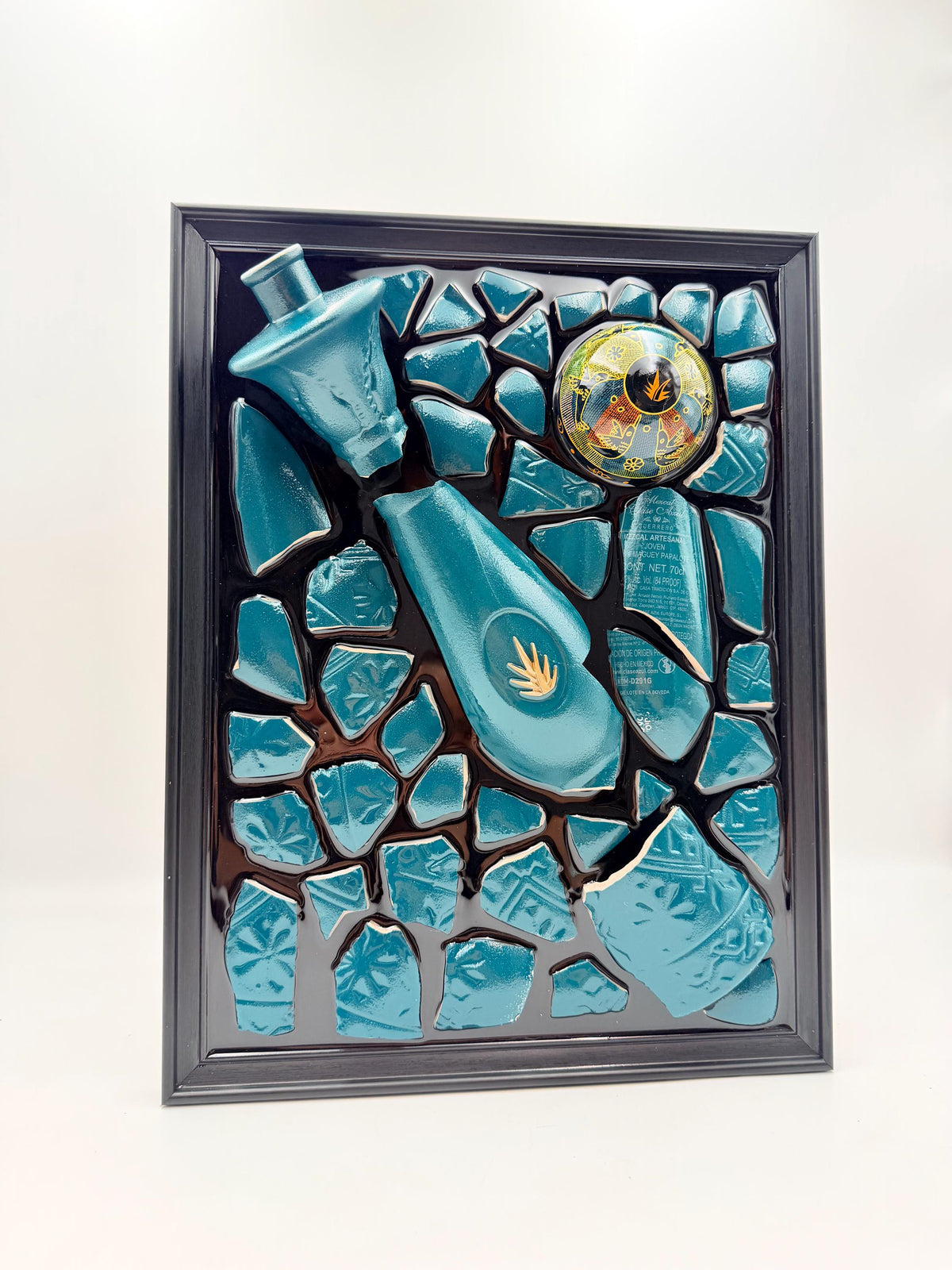 Clase Azul Mezcal Guerero Broken Bottle Art
