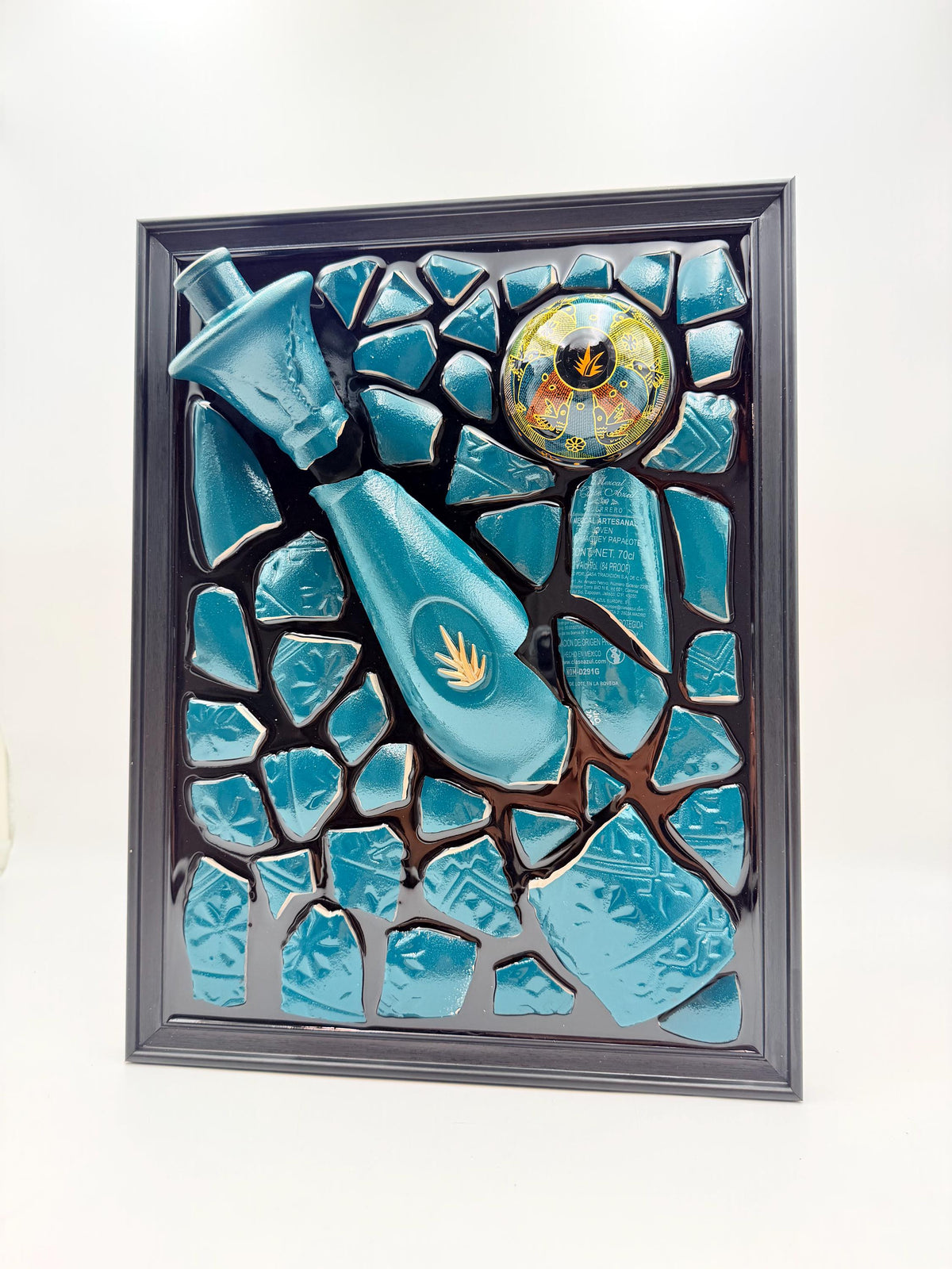 Clase Azul Mezcal Guerero Broken Bottle Art