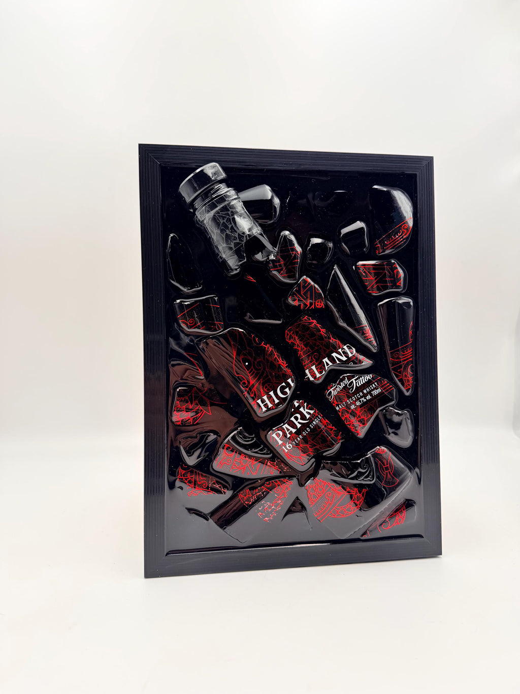 Highland Park Twisted Tattoo Broken Bottle Art
