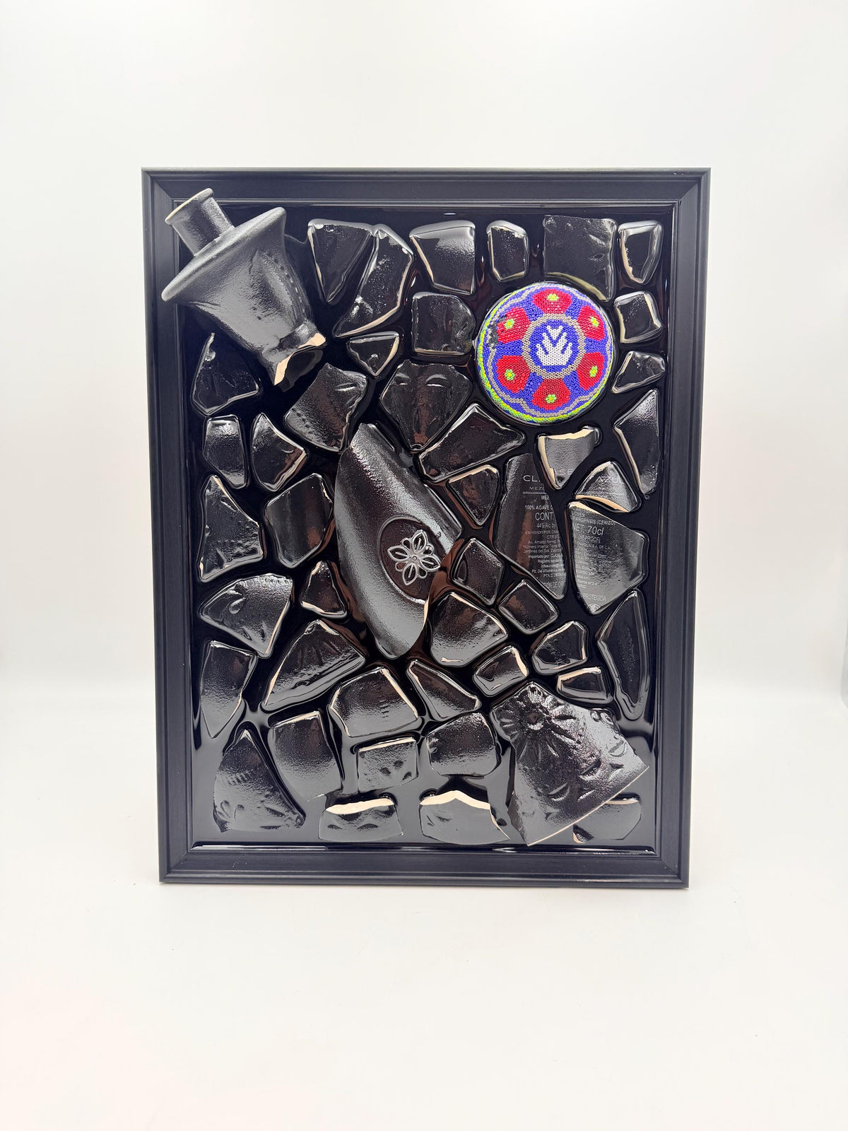 Clase Azul Mezcal Durango Broken Bottle Art