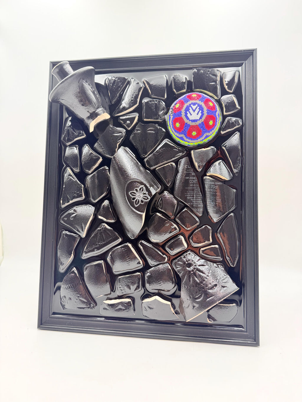 Clase Azul Mezcal Durango Broken Bottle Art