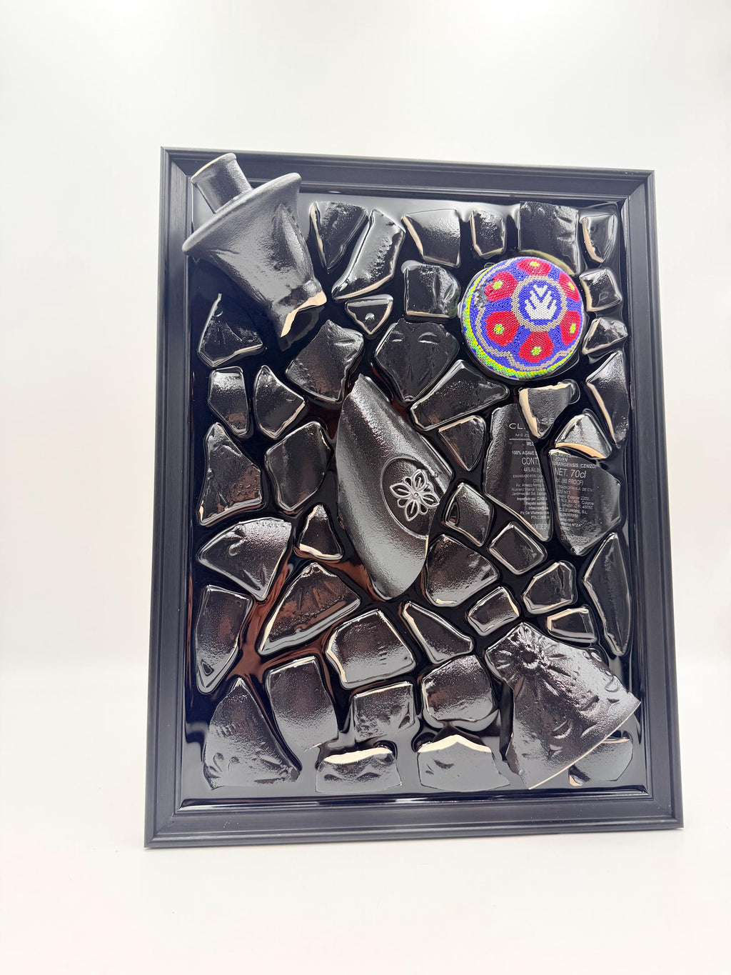 Clase Azul Mezcal Durango Broken Bottle Art