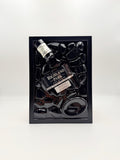 Highland Park Dark Origins Epoxy Broken Bottle Art Resin Bar Decor