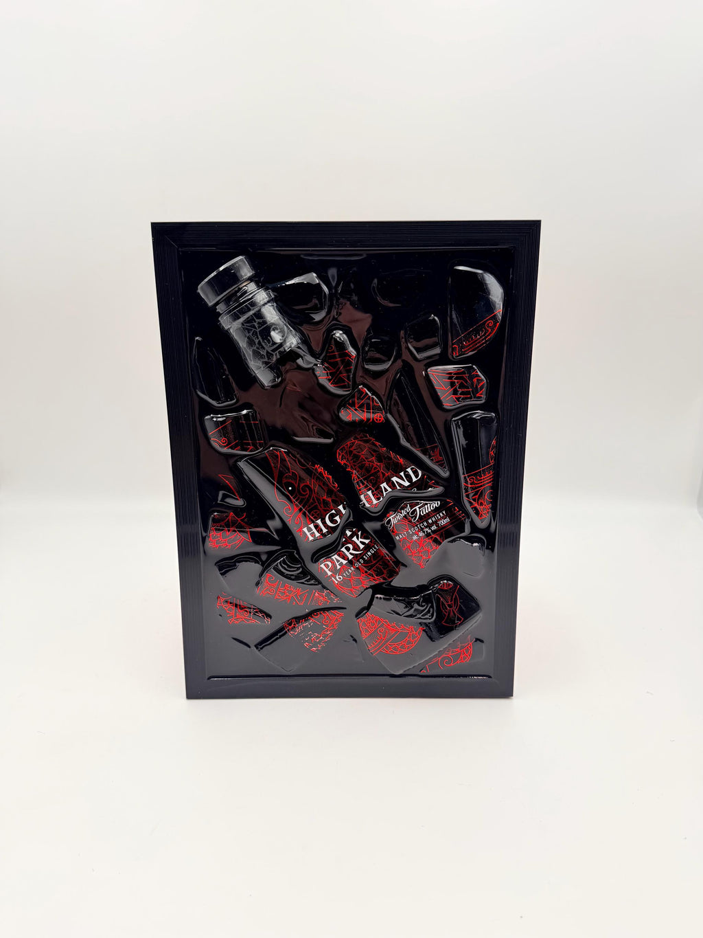 Highland Park Twisted Tattoo Broken Bottle Art