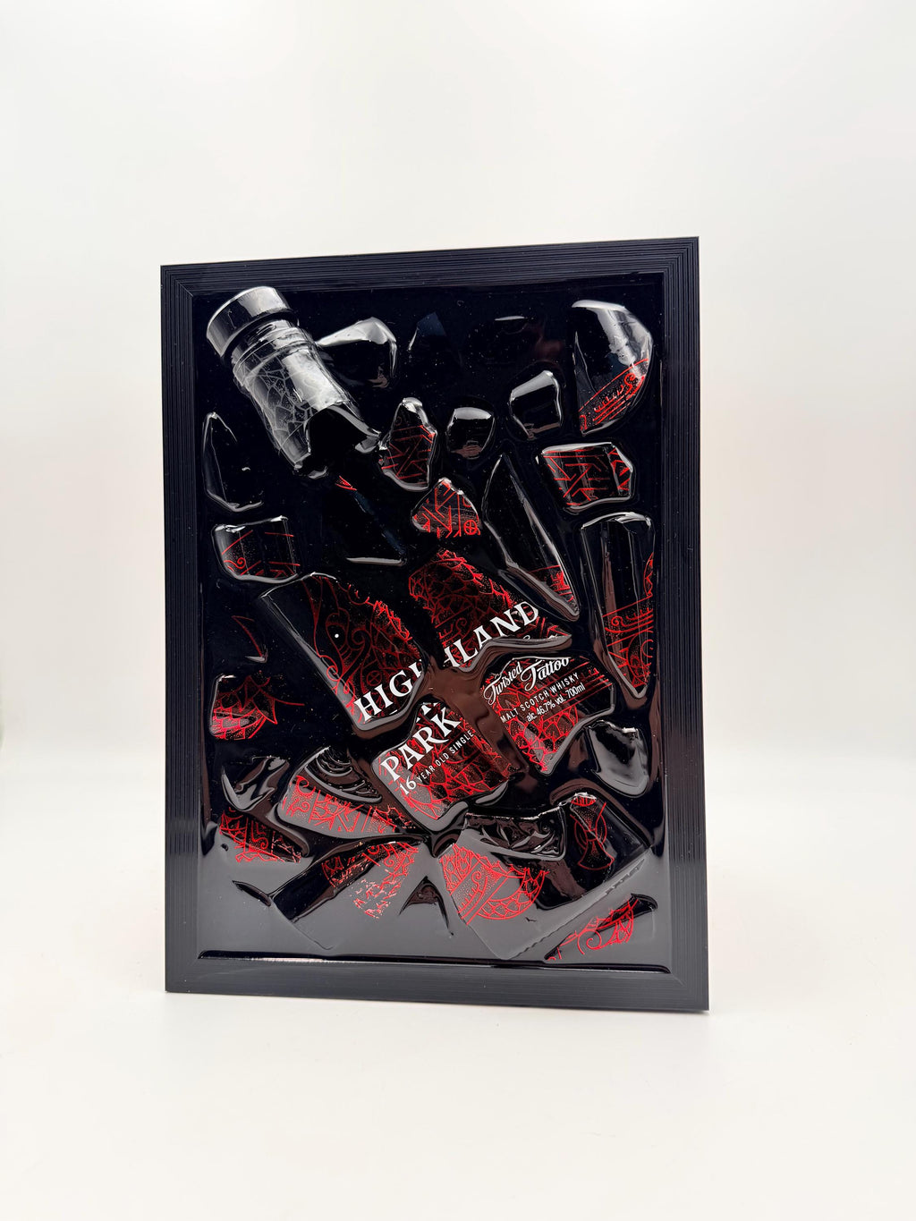 Highland Park Twisted Tattoo Broken Bottle Art