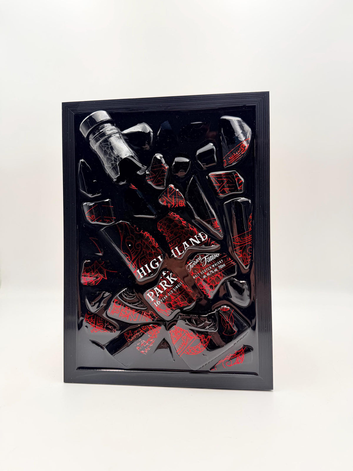 Highland Park Twisted Tattoo Broken Bottle Art